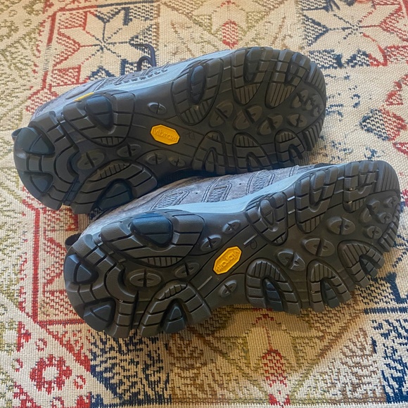 Merrell Moab 3 8.5W Men's Hiking Trail Shoes Grey - Picture 6 of 7